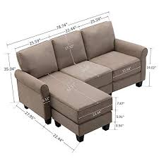 nolany reversible sectional sofa couch