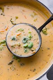 the best broccoli cheese soup the