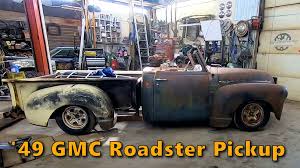 1949 gmc roadster pickup project