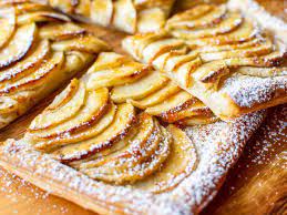 puff pastry apple tart easy