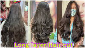Simply ensure you cut each area at a similar length, not much. How To Advanced Long Layer Hair Cut Tutorial Step By Step Easy Way Multi Layer With Step Hair Cut Youtube