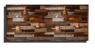 Wood Wall Art With Floating Wood