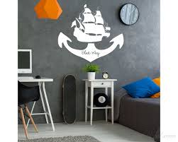 Boat Vinyl Wall Art For Living Room