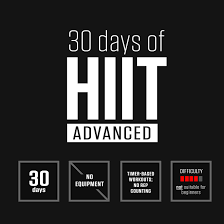 30 days of hiit advanced