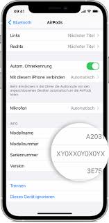 Check the apple watch box Seriennummer Von Airpods Finden Apple Support De