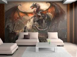 Photo Wallpaper Dragon Castle