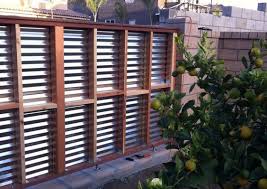 For taller fences, an intermediate rail is needed, centered between the top and bottom rails. Corrugated Metal Fences Panels For Residential Commercial