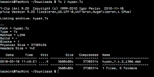 10 7zip file archive command exles