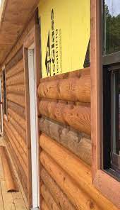 May be installed as an exterior or interior application. Log Siding Log Cabin Siding Log Siding Prices Pictures