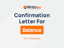 balance confirmation letter 4