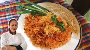 crispy rice noodles thai sweet and