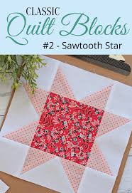 Classic Quilt Blocks Sawtooth Star A Tutorial Img Src