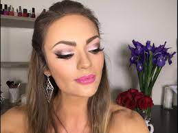 glam makeup tutorial emily skye