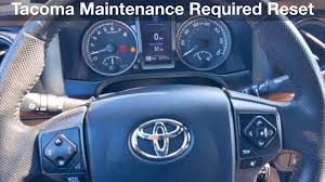 2016 2022 toyota tacoma how to reset