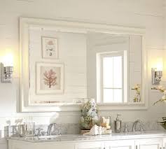 .bathroom mirrors to shop for your bathroom based on your style and needs from lowe's, pottery barn the best bathroom vanities and mirrors for every style. Sonoma Double Width Mirror Pottery Barn Bathroom Barn Bathroom Bathroom Mirror