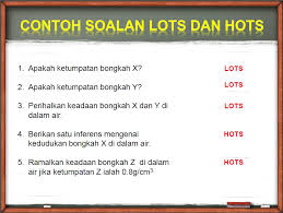 Masalah rutin tersebut hanya dengan menghafal langkah. Hots Higher Order Thinking Skills Dalam Sains Dan Matematik