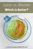 Is a blender good for juicing?