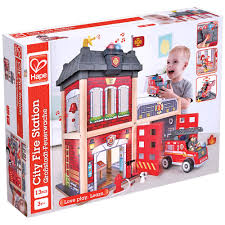 hape fire station smyths toys uk