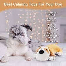 Additional styles of stuffed animals are available here. Moropaky Plush Dog Toy Heartbeat Puppy Toy To Separate Anxiety Relief For Puppy Calming Create Training Sleep Aid Behavioral Aid Dog Toys For Dogs Cats Pets Pricepulse