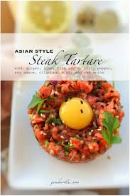 easy asian style steak tartare recipe