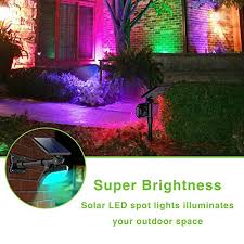 jsot solar lights outdoor garden 4 pack