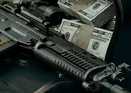Black rifle and 50 US dollar banknote bundle, weapons, Wallpaper, money, HD  wallpaper | Wallpaperbetter