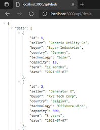 tutorial building an energy data api