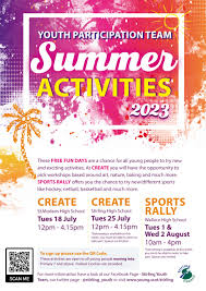 stirling summer activities 2023 young