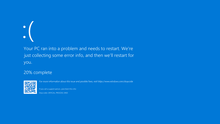When some complex problems accumulate, it will result in errors like blue screen of death popularly known as bsod or stop error. Blue Screen Of Death Wikipedia