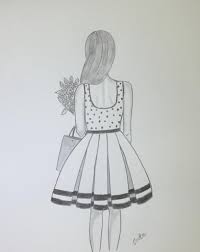 How to draw a girl. How To Draw The Girl Art Drawings Sketches Creative Girly Drawings Easy Drawings Sketches