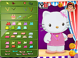 zoe with o kitty dressup game