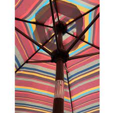 9 Ft Market Patio Umbrella In Red