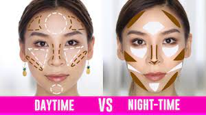 how to contour for day and night time