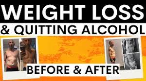 quitting alcohol weight loss simon