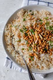 Transform a bowl of brown rice into a middle eastern salad with the addition of chickpeas, mint, cumin and dates. Lebanese Rice Feelgoodfoodie
