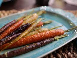 honey roasted rainbow carrots recipe