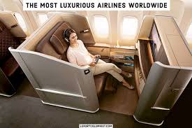 15 most luxurious airlines in the world
