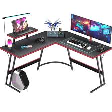 homall l shaped gaming desk 51 inches