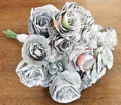 20 Innovative Easy Newspaper Crafts For
