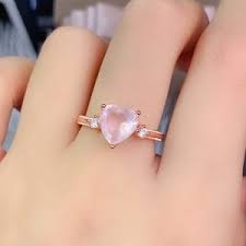 rose quartz jewelry natural handmade