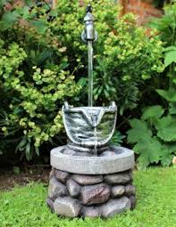 outdoor fountains garden water feature