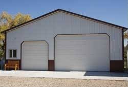 custom pole barn garage shed kits