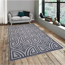 rectangular nylon anti slip area rugs