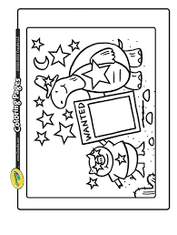 Calm species from a farm, like horse, donkey, dog, goat, cow, and pigs. Printables Free Coloring Pages Learning Worksheets Hp Official Site
