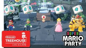 Make it a super mario party on switch. Super Mario Party Gameplay Pt 1 Nintendo Treehouse Live E3 2018 Youtube