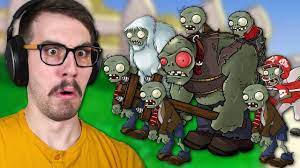 Can I Survive the GIGA GARGANTUAR!? (Plants vs Zombies) - YouTube