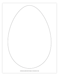 Use large egg templates as patterns and trace them onto fabric. Free Printable Easter Egg Coloring Pages Easter Egg Template