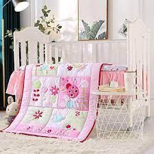 Ladybird Baby Crib Bedding Set For
