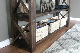 How To Build A Diy Console Table For