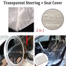 Car Transpa Seat Cover Steering